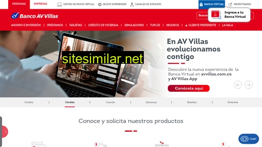 avvillas.com.co alternative sites