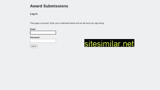 awardsubmission.co alternative sites