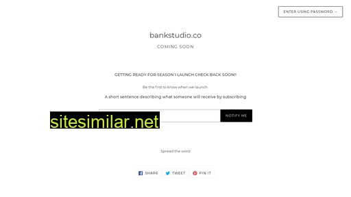 bankstudio.co alternative sites