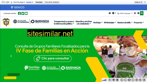 baranoa-atlantico.gov.co alternative sites