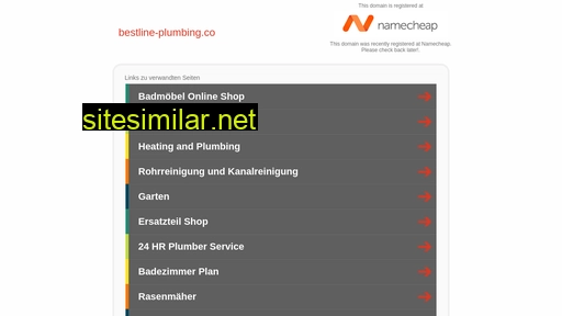 bestline-plumbing.co alternative sites