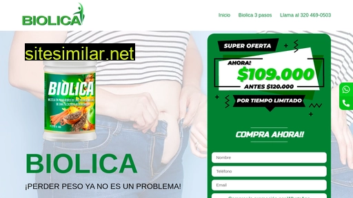 biolica.com.co alternative sites