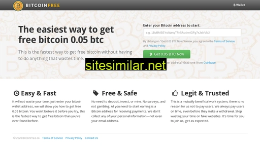 Bitcoinfree similar sites