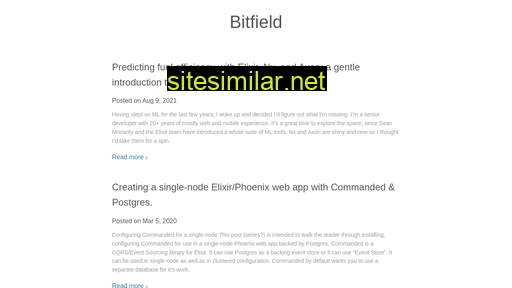 Bitfield similar sites