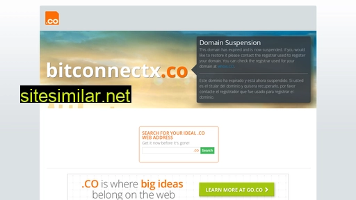 bitconnectx.co alternative sites