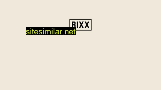 Bixx similar sites