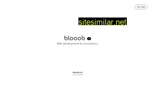 Blooob similar sites