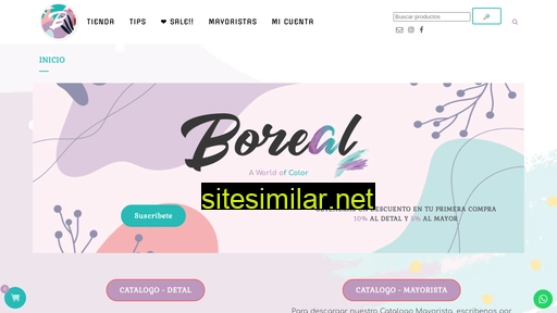 borealbeauty.com.co alternative sites