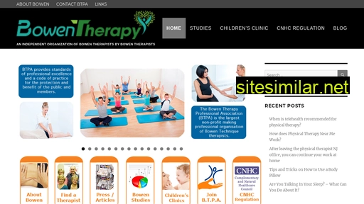 bowen-therapy.co alternative sites