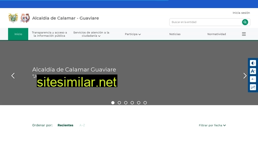calamar-guaviare.gov.co alternative sites