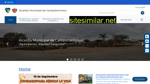 campohermoso-boyaca.gov.co alternative sites