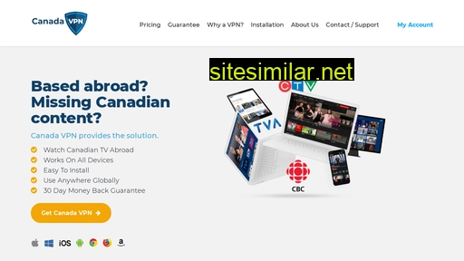 Canada-vpn similar sites