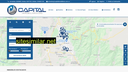 capitalinmobiliaria.com.co alternative sites