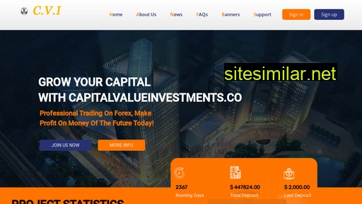 capitalvalueinvestments.co alternative sites