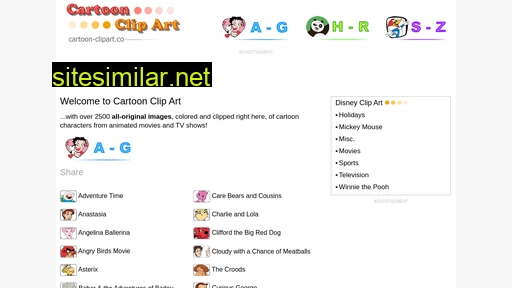cartoon-clipart.co alternative sites