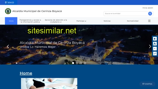 cerinza-boyaca.gov.co alternative sites