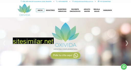 clinicaoxivida.com.co alternative sites