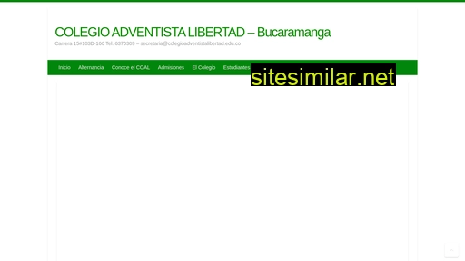 colegioadventistalibertad.edu.co alternative sites
