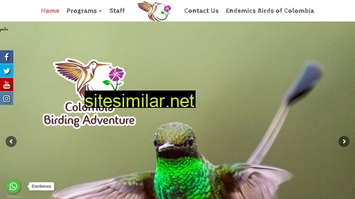 Colombiabirdingadventure similar sites