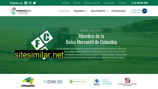 comfinagro.com.co alternative sites