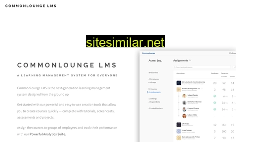 Commonlounge-lms similar sites