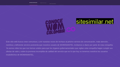 conocewomcolombia.co alternative sites