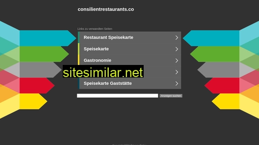 consilientrestaurants.co alternative sites