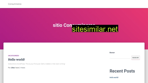 consuminero.com.co alternative sites