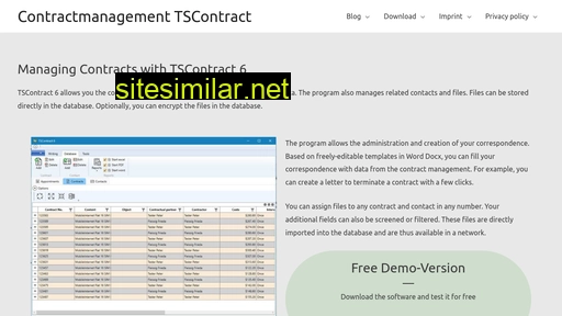 Contract-management similar sites
