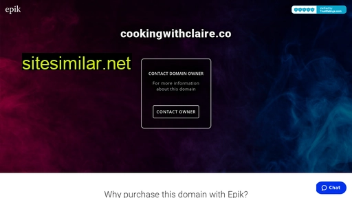 Cookingwithclaire similar sites