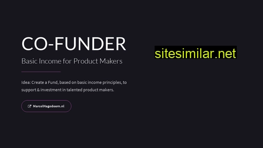 Co-funder similar sites