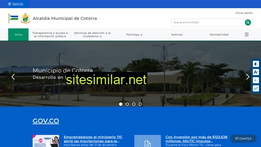 cotorra-cordoba.gov.co alternative sites