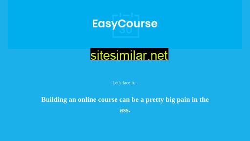 course.easycourse.co alternative sites