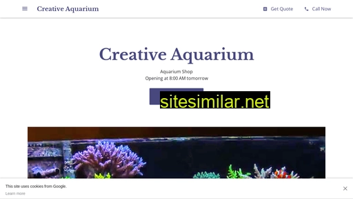 Creativeaquarium similar sites