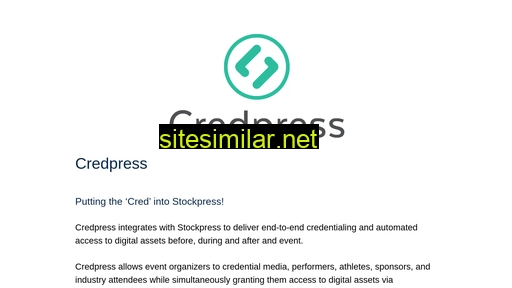 Credpress similar sites