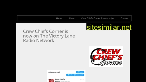 Crewchiefscorner similar sites