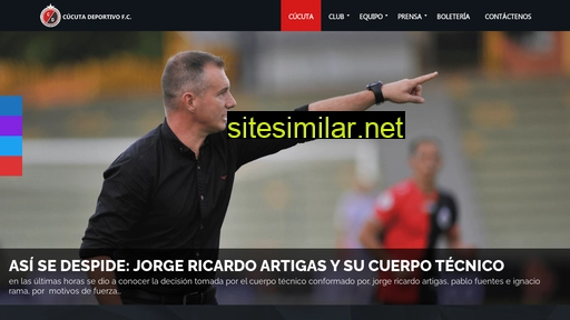 cucutadeportivo.com.co alternative sites
