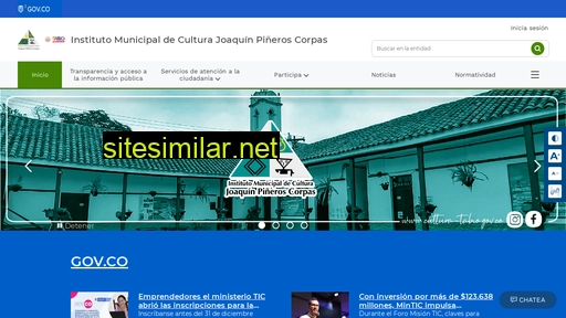 cultura-tabio.gov.co alternative sites