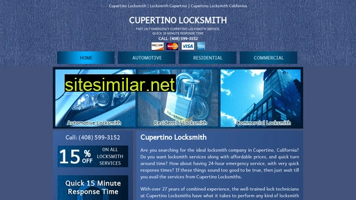 cupertinolocksmith.co alternative sites