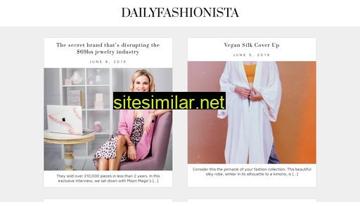 dailyfashionista.co alternative sites