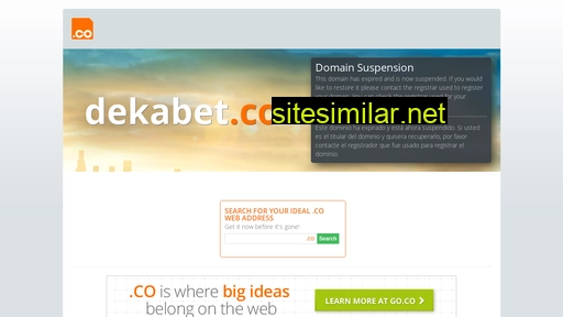 dekabet.co alternative sites