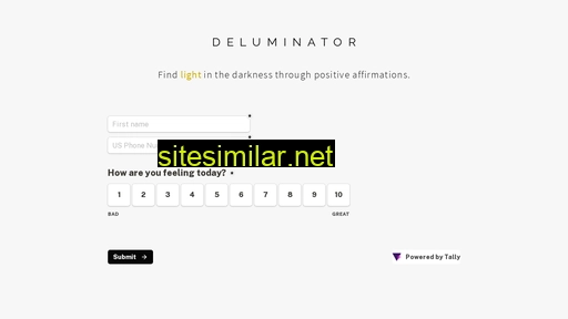 Deluminator similar sites