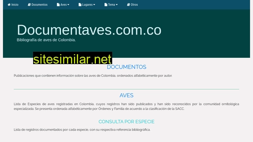 documentaves.com.co alternative sites