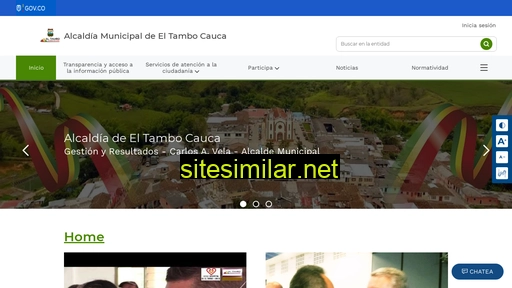 eltambo-cauca.gov.co alternative sites