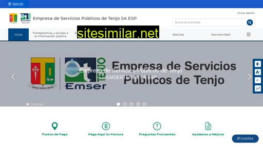 empsertenjo.gov.co alternative sites