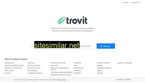 empleo.trovit.com.co alternative sites