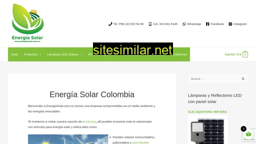 energiasolar.com.co alternative sites