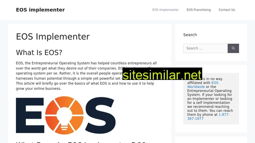 eosimplementer.co alternative sites