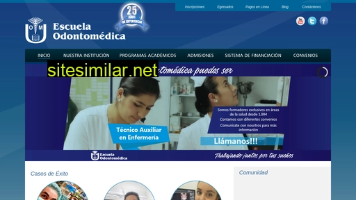 escuelaodontomedica.edu.co alternative sites