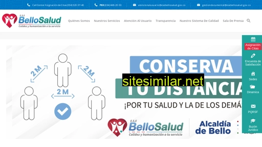 esebellosalud.gov.co alternative sites